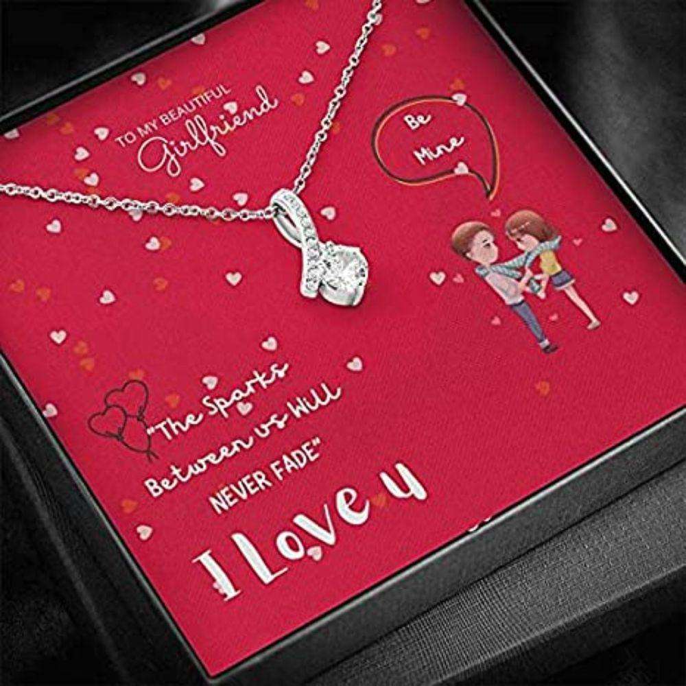 Girlfriend Necklace, Future Wife Necklace, To My Beautiful Girlfriend Necklace Gift For Girlfriend From Boyfriend Love Always Gifts For Friend Rakva