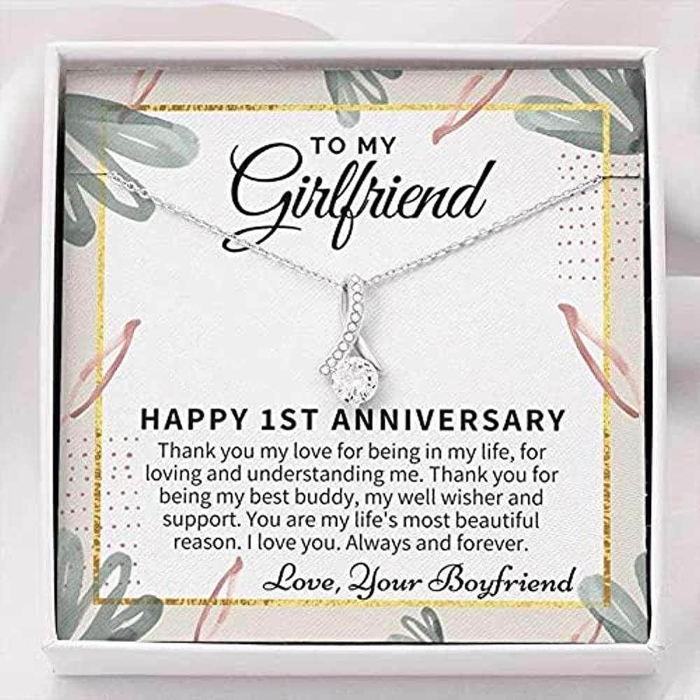 Girlfriend Necklace, Future Wife Necklace, To My Girlfriend Necklace Anniversary Gift For Girlfriend From Boyfriend Love Always Gifts For Friend Rakva