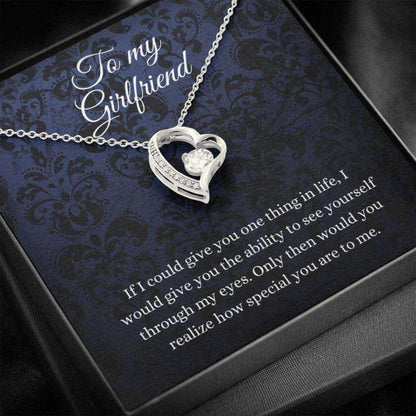 Girlfriend Necklace, Future Wife Necklace, To My Girlfriend Necklace, Forever Together, Birthday Gift For Girlfriend, Anniversary Gift Gift For Bride Rakva