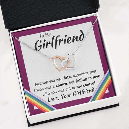 Girlfriend Necklace, Future Wife Necklace, To My Girlfriend Œlove, Your Girlfriend” Necklace Pride Lgbt Gift For Gay Gifts For Friend Rakva