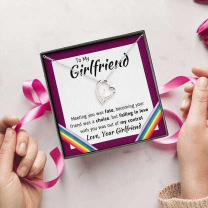 Girlfriend Necklace, Future Wife Necklace, To My Girlfriend Œlove, Your Girlfriend” Necklace Pride Lgbt Gift For Gay Gifts For Friend Rakva