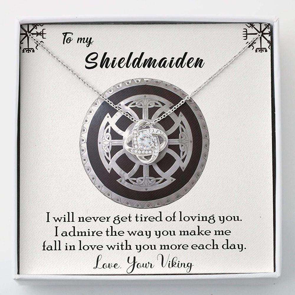 Girlfriend Necklace, Future Wife Necklace, Wife Necklace, Shieldmaiden Necklace, Viking Necklace For Girlfriend For Karwa Chauth Rakva