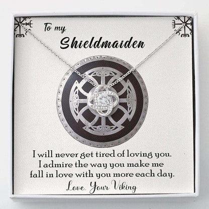 Girlfriend Necklace, Future Wife Necklace, Wife Necklace, Shieldmaiden Necklace, Viking Necklace For Girlfriend For Karwa Chauth Rakva