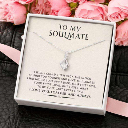 Girlfriend Necklace, Future Wife Necklace, Wife Necklace, To My Soulmate Necklace “ Valentine Gift Gifts For Friend Rakva