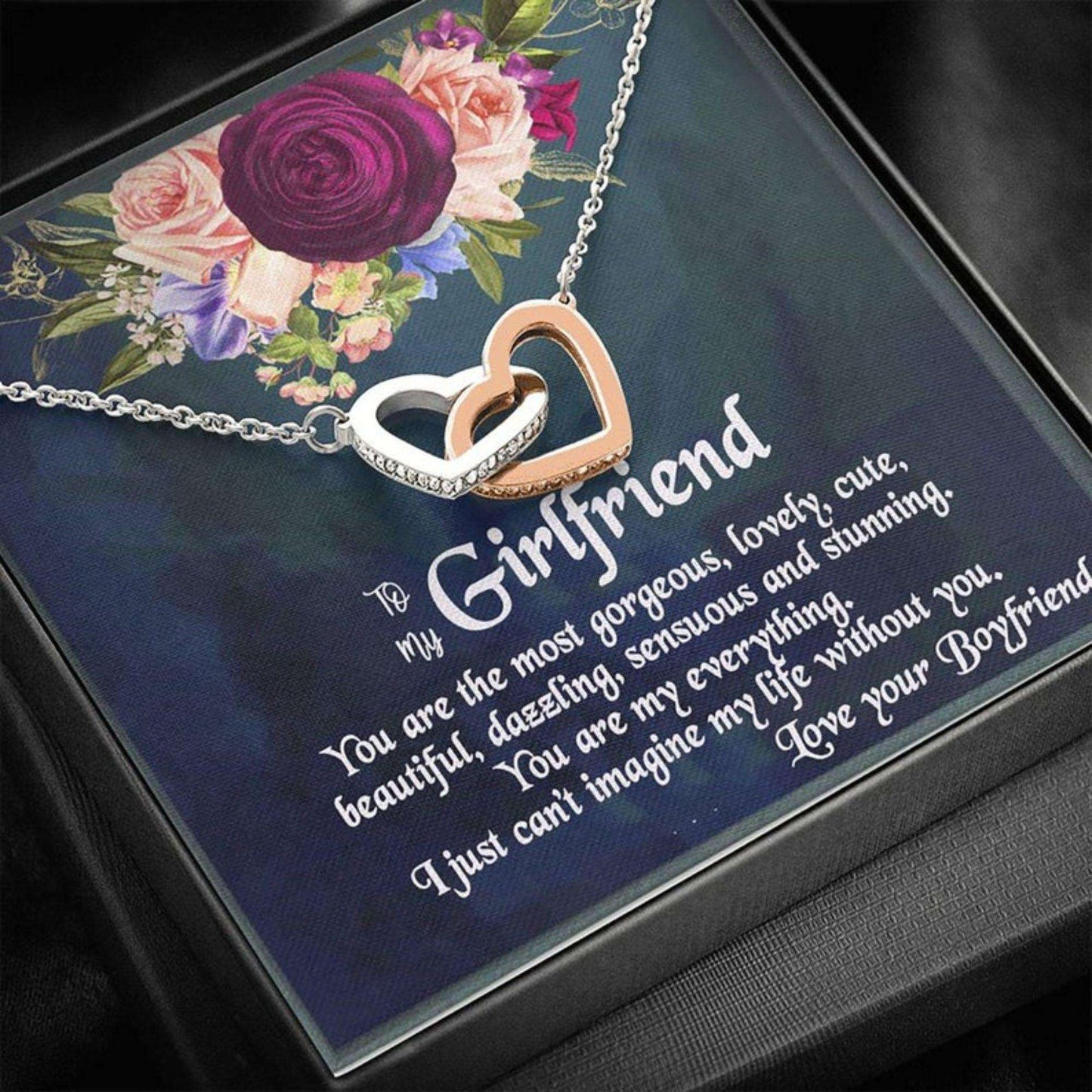 Girlfriend Necklace, Gift For Girlfriend, Best Girlfriend Gift, Gift For Girlfriend Birthday, Gift For Girlfriend, Personalized Gift Gifts For Friend Rakva