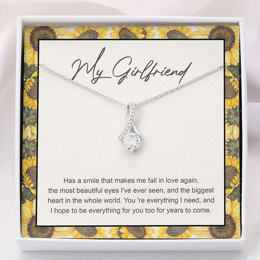 Girlfriend Necklace “ Gift For Girlfriend Necklace -Necklace With Gift Box Gifts For Friend Rakva