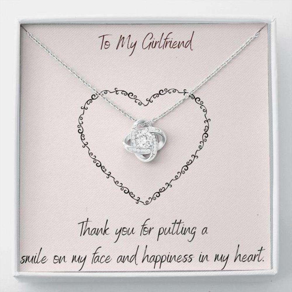 Girlfriend Necklace, Gift Necklace With Message Card To Girlfriend Necklace Gifts For Friend Rakva