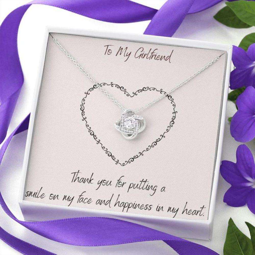 Girlfriend Necklace, Gift Necklace With Message Card To Girlfriend Necklace Gifts For Friend Rakva