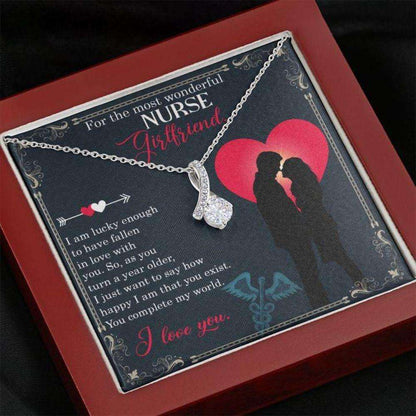 Girlfriend Necklace “ Gift To Girlfriend “ For The Most Wonderful Nurse Girlfriend Necklace Gifts For Friend Rakva