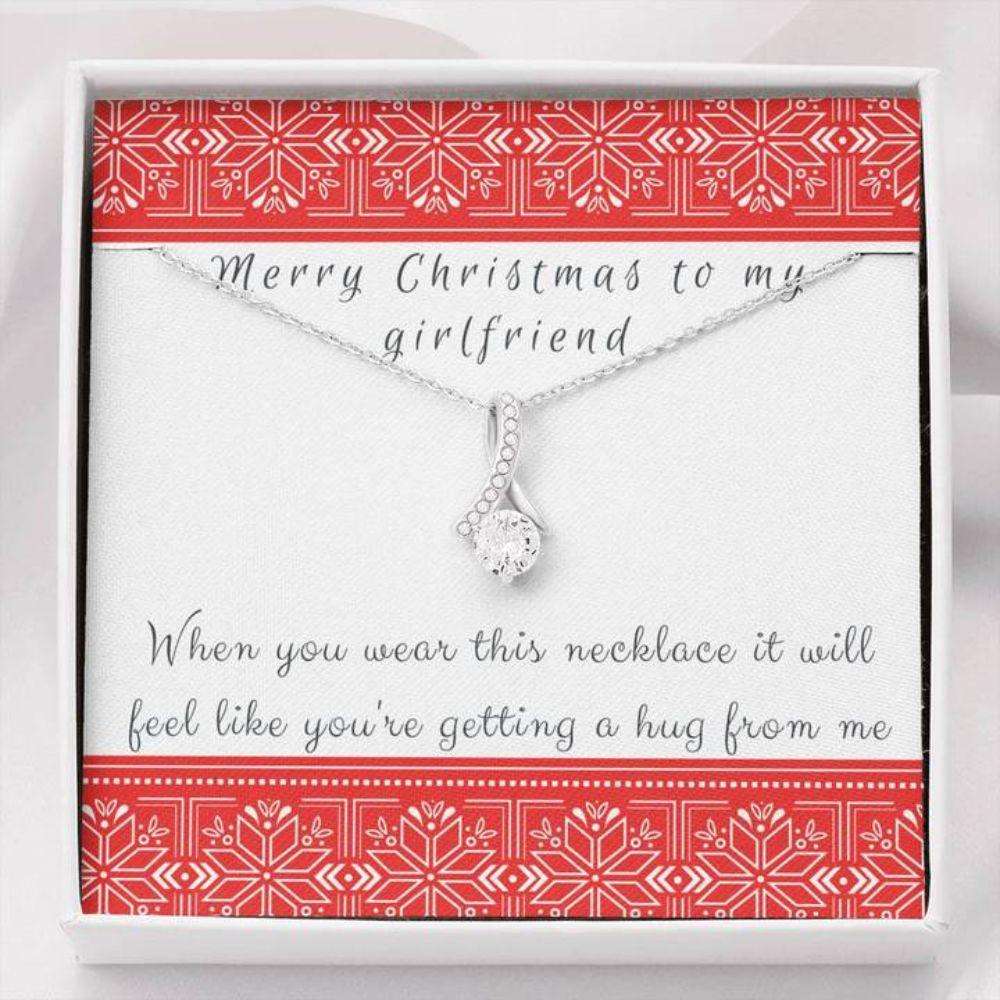 Girlfriend Necklace “ Gift To Girlfriend “ Gift Necklace With Message Card Girlfriend Gifts For Friend Rakva