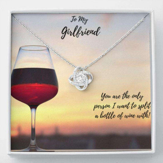 Girlfriend Necklace “ Gift To Girlfriend “ Gift Necklace With Message Card To Girlfriend Stronger Together Gifts For Friend Rakva