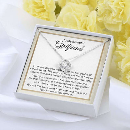 Girlfriend Necklace, Gifts For Girlfriend, Gifts For Girlfriend, Long Distance Relationship Gift For Girlfriend, Promise Necklace V3 Gifts For Friend Rakva