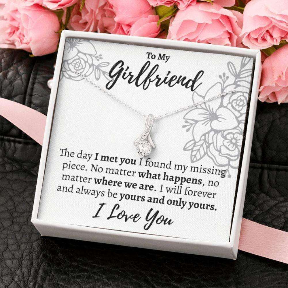 Girlfriend Necklace, Girlfriend Gift, Thoughtful Gift For Girlfriend, Girlfriend Birthday Necklace, Romantic Gift For Girlfriend Gifts For Friend Rakva