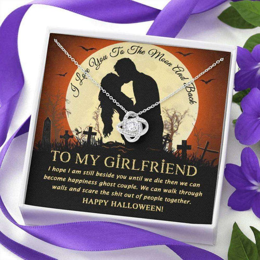 Girlfriend Necklace, Girlfriend Halloween Gift Necklace, Halloween Necklace For Girlfriend From Boyfriend Gifts For Friend Rakva