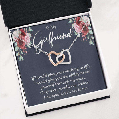 Girlfriend Necklace Heart, Necklace For Girlfriend, Valentines Day Gift For Girlfriend, Birthday Necklace Gifts, Engagement Gifts For Girlfriend Gifts For Friend Rakva