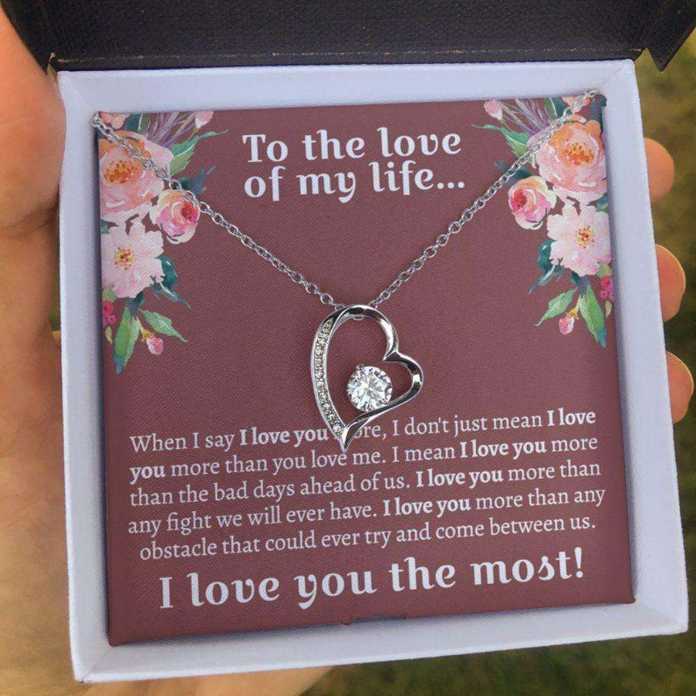 Girlfriend Necklace, Just Because I Love You Gift, Thoughtful Gifts That Say I Love You, A Gift For Someone You Love Gifts For Friend Rakva