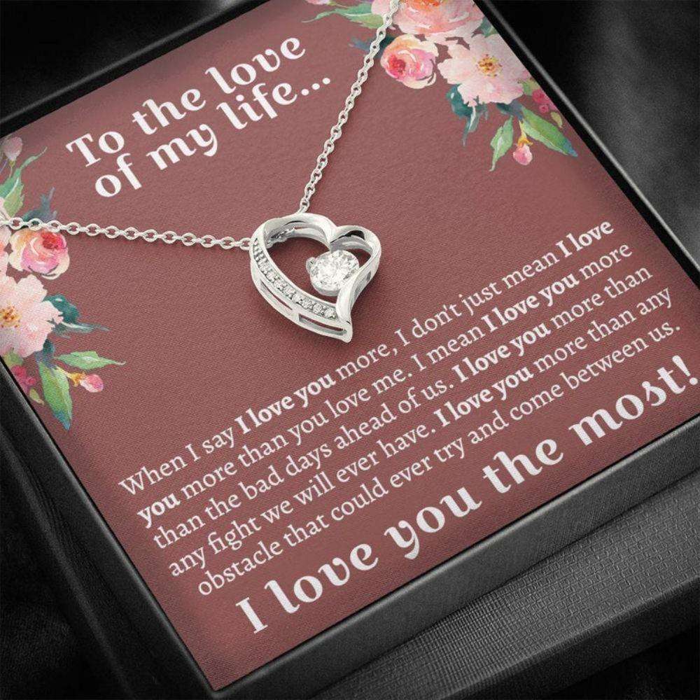 Girlfriend Necklace, Just Because I Love You Gift, Thoughtful Gifts That Say I Love You, A Gift For Someone You Love Gifts For Friend Rakva