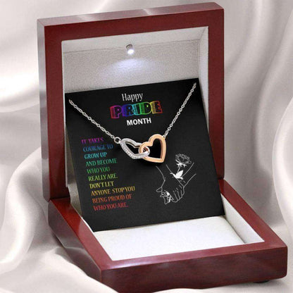 Girlfriend Necklace, Lgbt Month Gift Necklace, Pride Necklace, Necklace For Gay, Bisexual, Lesbian, Gift For Girlfriend Gifts For Friend Rakva