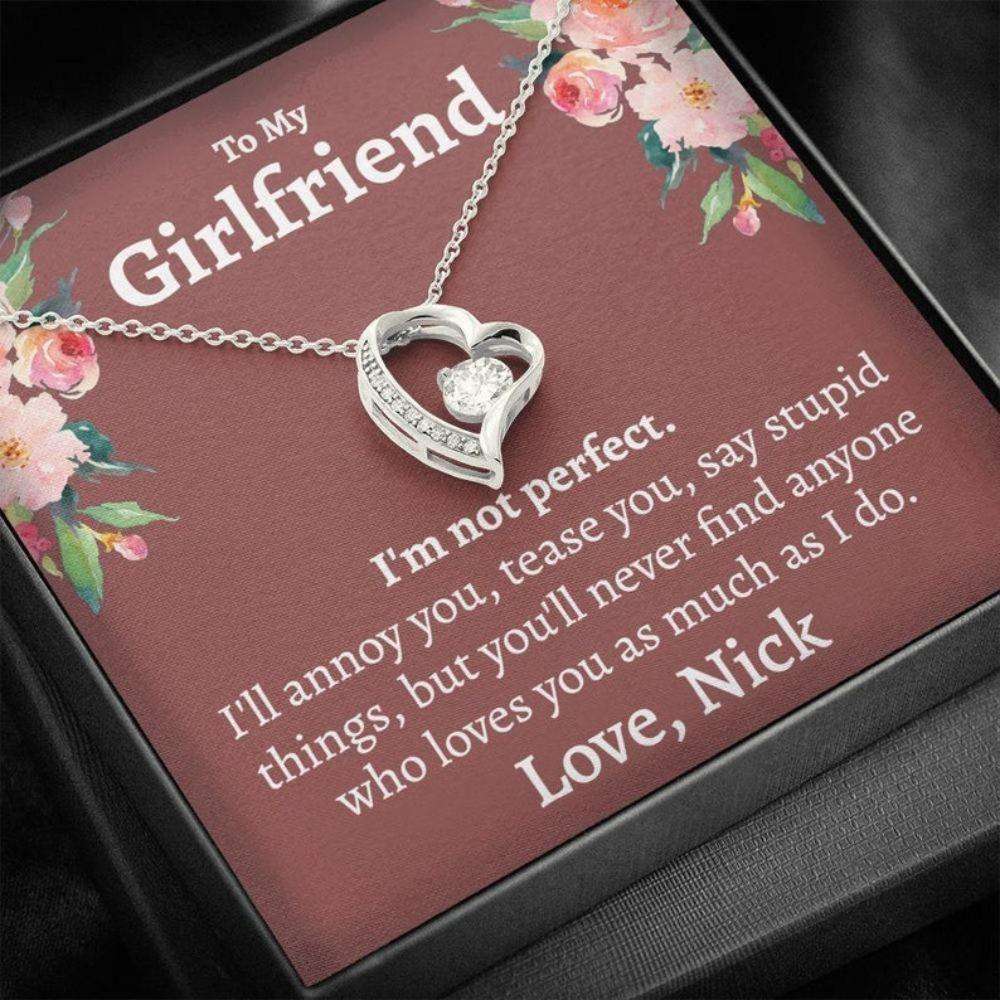 Girlfriend Necklace, Love Gift For Girlfriend, First Piece Of Gift For Girlfriend, Best Necklace For Girlfriend, Meaningful Gift For Her Gifts For Friend Rakva