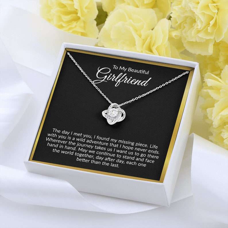 Girlfriend Necklace, Meaningful Necklace For Girlfriend, Gift For Girlfriend, Girlfriend Birthday, Anniversary Gifts For Friend Rakva