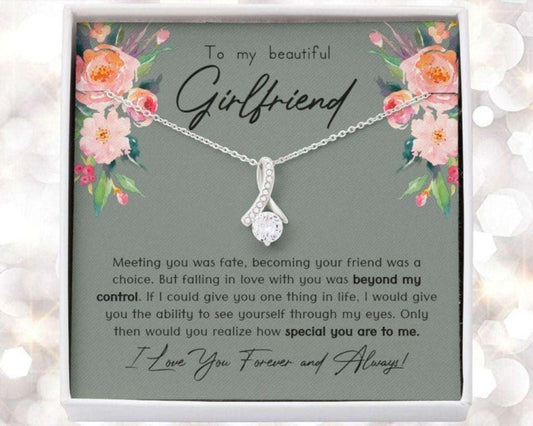 Girlfriend Necklace, Meaningful Necklace For Girlfriend, Gift For Girlfriend, Girlfriend Birthday, Anniversary Gifts For Friend Rakva