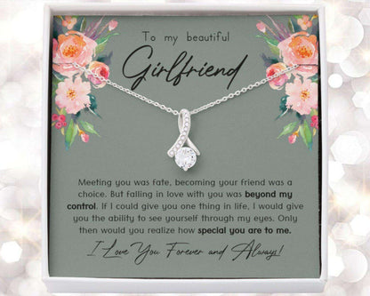 Girlfriend Necklace, Meaningful Necklace For Girlfriend, Gift For Girlfriend, Romantic, Thoughtful Gifts For Friend Rakva