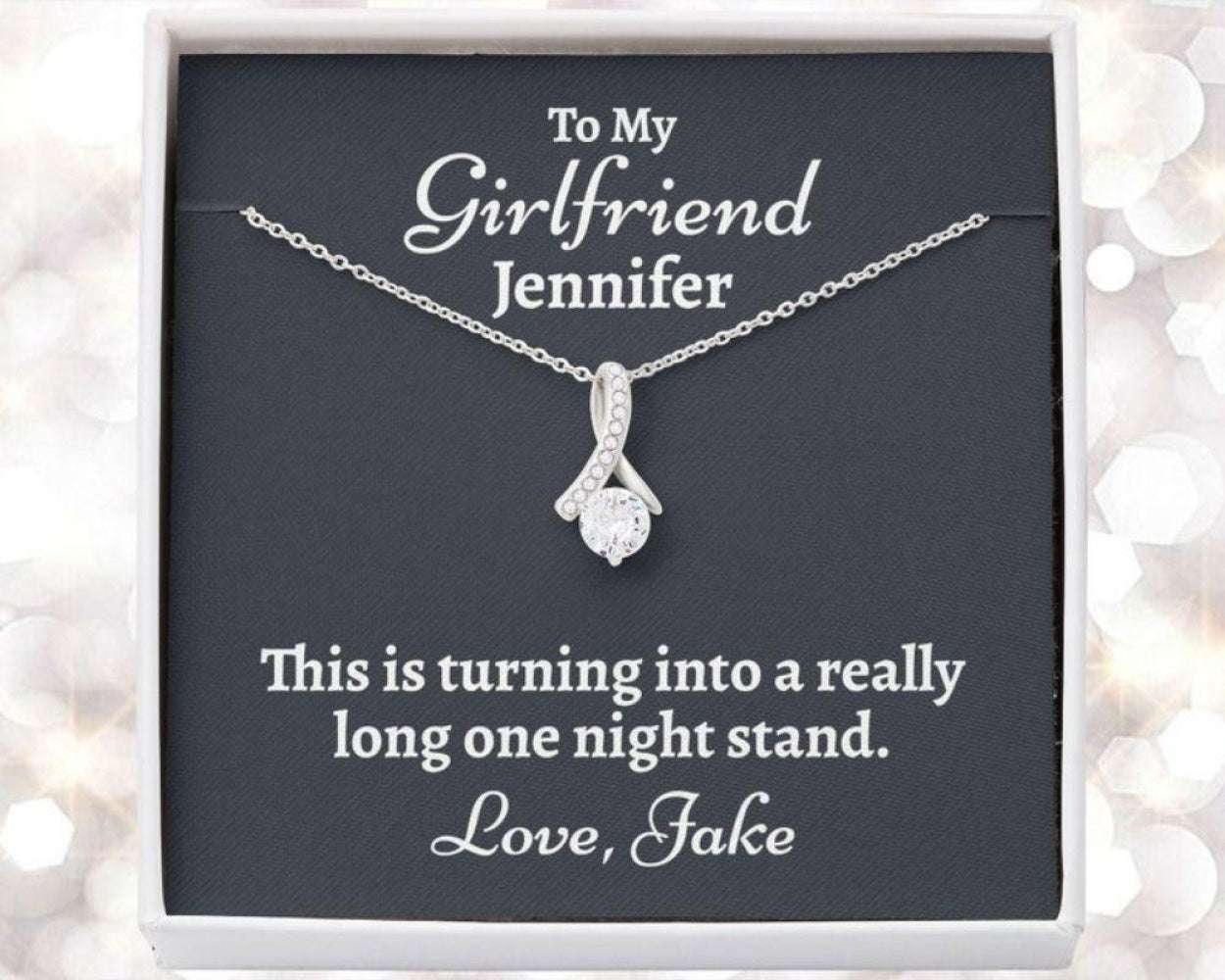 Girlfriend Necklace, Meaningful Necklace For Girlfriend, Necklace For Girlfriend Birthday, To My Girlfriend Necklace Gifts For Friend Rakva