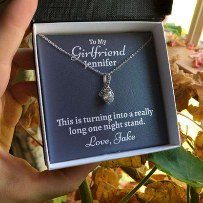 Girlfriend Necklace, Meaningful Necklace For Girlfriend, Necklace For Girlfriend Birthday, To My Girlfriend Necklace Gifts For Friend Rakva