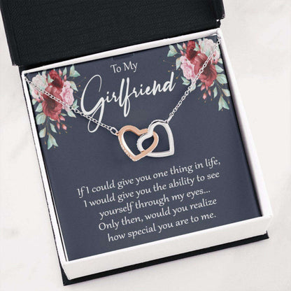 Girlfriend Necklace, Necklace For Girlfriend, Valentines Day Gift For Girlfriend, Engagement Gifts For Girlfriend Gifts For Friend Rakva