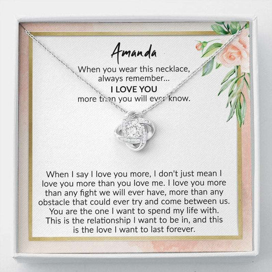 Girlfriend Necklace, Promise Necklace For Girlfriend From Boyfriend, For Couples, Promise Necklace For Her, Girlfriend Anniversary Necklace V4 Gifts For Friend Rakva