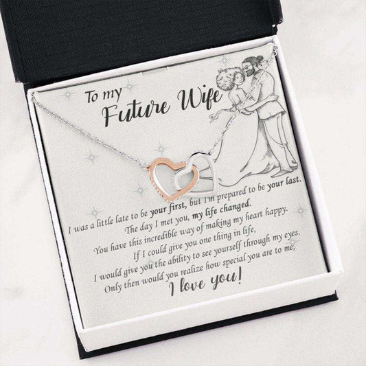 Girlfriend Necklace, To My Future Wife Necklace, Engagement Valentines Day Gift For Future Wife, Necklace For Fiancee Gifts For Friend Rakva