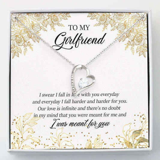 Girlfriend Necklace, To My Girlfriend Necklace “ Gift Necklace For Her Necklace With Gift Box Gifts For Friend Rakva