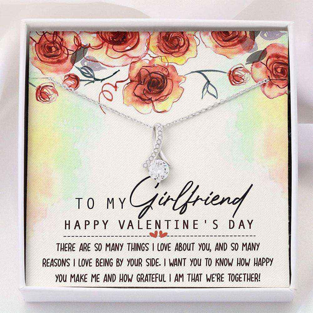 Girlfriend Necklace, Valentine’S Day Gift For Girlfriend Necklace “ Necklace With Gift Box Gifts For Friend Rakva