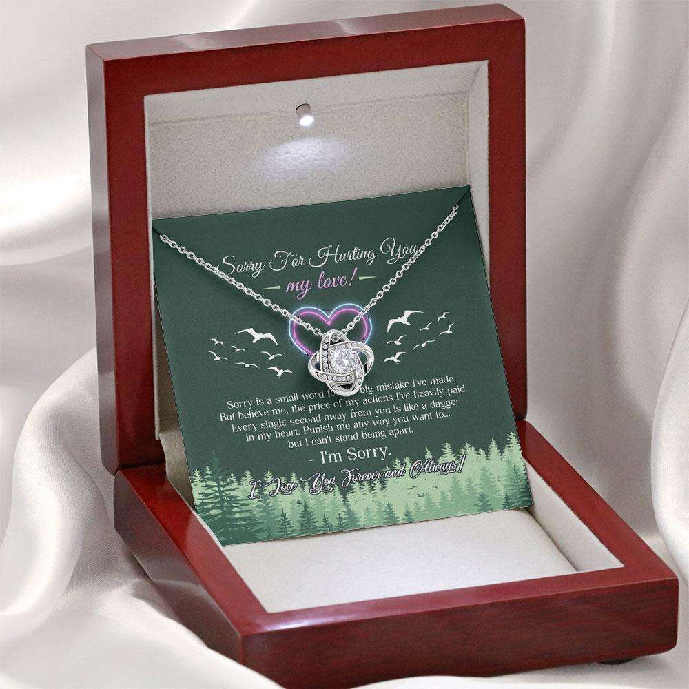 Girlfriend Necklace, Wife Necklace, Apology Necklace Gift To Say Sorry, Gift To Apologize, Gifts For Apology, I’M Sorry Gift For Her Custom Necklace For Karwa Chauth Rakva