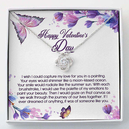 Girlfriend Necklace, Wife Necklace, Gift For Her Valentines Day Gift “ Necklace With Gift Box For Karwa Chauth Rakva