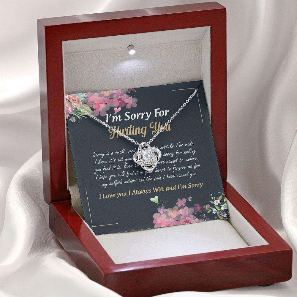 Girlfriend Necklace, Wife Necklace, I’M Sorry Gift, Apology Gift For Wife Or Girlfriend, Forgive Me For Karwa Chauth Rakva