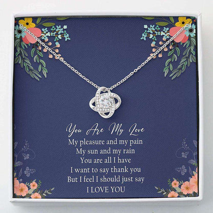 Girlfriend Necklace, Wife Necklace, Necklace For Her “ You Are My Love Necklace Gifts For Karwa Chauth Rakva