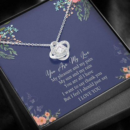 Girlfriend Necklace, Wife Necklace, Necklace For Her “ You Are My Love Necklace Gifts For Karwa Chauth Rakva