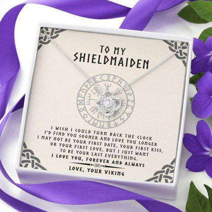 Girlfriend Necklace, Wife Necklace, To My Shieldmaiden Necklace “ Last Everything “ Gift For Wife Girlfriend Future Wife For Karwa Chauth Rakva