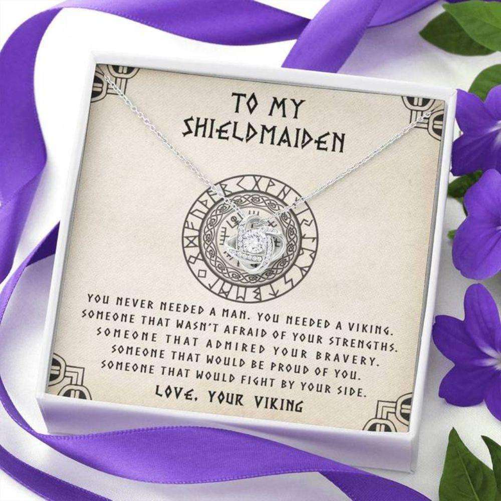 Girlfriend Necklace, Wife Necklace, To My Shieldmaiden Necklace “ You Needed A Viking “ Gift For Wife Girlfriend Future Wife For Karwa Chauth Rakva