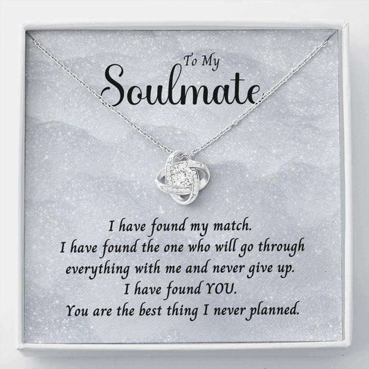 Girlfriend Necklace, Wife Necklace, To My Soulmate Necklace Gift “ I Have Found My Match “ Lovely Gift Necklace For Karwa Chauth Rakva