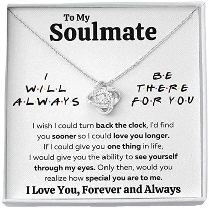 Girlfriend Necklace, Wife Necklace, To My Soulmate Œthere For You “ My Eyes” Necklace Gift For Karwa Chauth Rakva