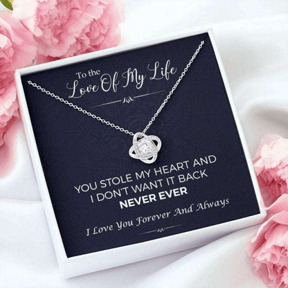 Girlfriend Necklace, Wife Necklace, To The Love Of My Life, You Stole My Heart Necklace “ Engagement Gift For Girlfriend, Fiance, Future Wife Gifts For Friend Rakva