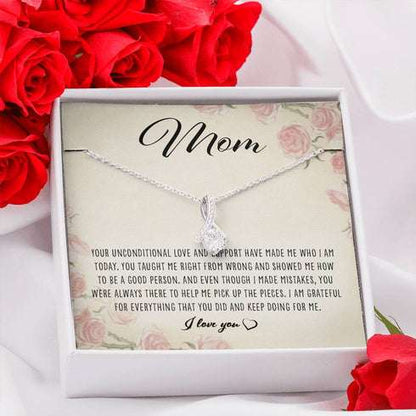 Girlfriend Necklace, Wife Necklace, Your Unconditional Love And Support “ Alluring Beauty Necklace For Karwa Chauth Rakva