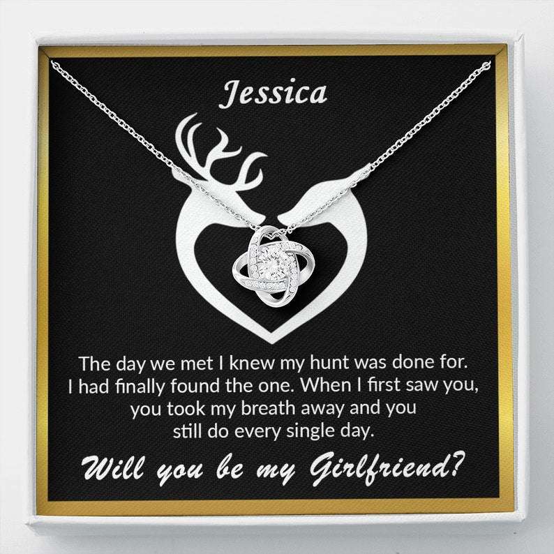 Will You Be My Girlfriend Gift, offers Girlfriend Proposal Ideas, Asking Out Girlfriend, Will You Be My Girlfriend Proposal Necklace