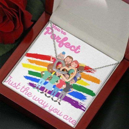 Girlfriend Necklace, You’Re Perfect Lbgt+ Gifts For Friend Rakva