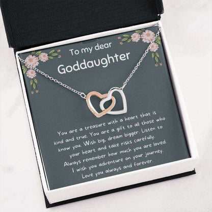 Goddaughter Necklace, Confirmation Gifts For Girls, Goddaughter Gifts From Godmother, Baptism Gift, First Communion Necklace Gifts For Daughter Rakva