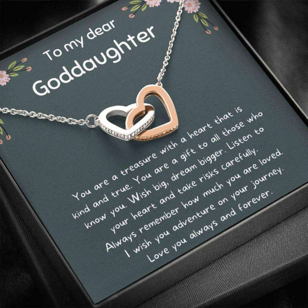 Goddaughter Necklace, Confirmation Gifts For Girls, Goddaughter Gifts From Godmother, Baptism Gift, First Communion Necklace Gifts For Daughter Rakva