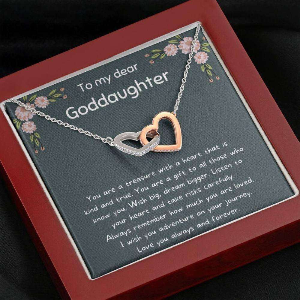 Goddaughter Necklace, Confirmation Gifts For Girls, Goddaughter Gifts From Godmother, Baptism Gift, First Communion Necklace Gifts For Daughter Rakva