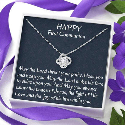 Goddaughter Necklace, First Holy Communion Gift For Goddaughter, Gift For Niece Or Granddaughter, Catholic Gifts For Daughter Rakva